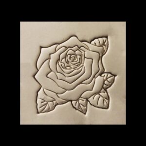 Black Rose Shaped Cookie Cookie Cutter Made in India for Spring Summer Valentines Day Love Theme Baking Homemade Cookies Crafts Cake Decorations Wedding Events and Romantic Gift Ideas