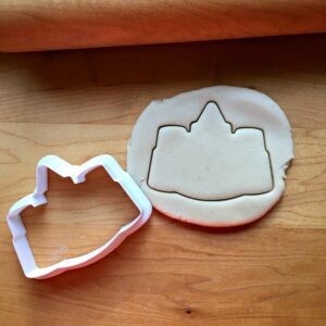Cookie Sand Castle Cookie Cutter for Baking Biscuits Cake Fondant Decorations Suitable Size Dishwasher Safe Made in India for Beach Parties, Summer Events, and Fun Dessert Projects