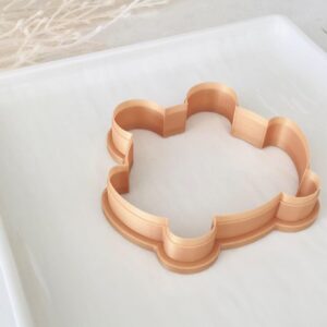 Frog Cookie Cutter for Baking and Clay Crafts Large Frog Clay Cutter for Polymer Clay and Fondant Use for Spring Cookies Kids Animal Theme Parties DIY Projects and Nature Inspired