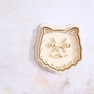 Persian cat cookie cutter set for baking pet themed cookies fondant cake toppers and crafts perfect for cat lovers birthday parties animal themed events kids activities and home baking