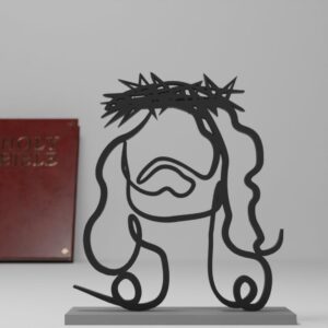 Lord Jesus Christ Statue Figure, Christian Faith Sculpture, Baptism Present, Messiah Statue, Religious Home and Office Decor, Spiritual Gift Made in India Statue