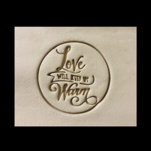 Black Love Will Keep Us Warm Cookie Cutter Christmas Theme Baking Tool for Holiday Winter Treats Fondant Biscuit Shaper for New Year Party Dessert Decoration and Festive Gift Packaging