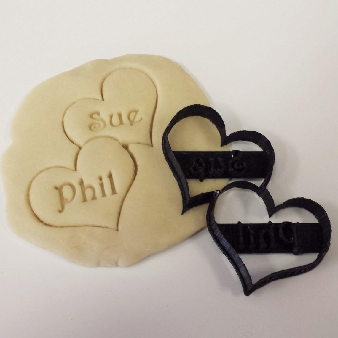 Double Heart Cookie Custom Cookie Cutter for Wedding, Valentine, Engagement, and Love-Themed Cookie Decorations – Perfect for DIY Party Favors, Baking, and Craft Projects in India - Image 6