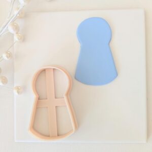 Mary Holding Baby Jesus Cookie Cutter for Christmas Baking and Religious Crafts Polymer Clay Cutter for Nativity Clay Art Fondant Cookies Ornaments Gift Tags and Holiday Decorations