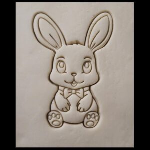 Easter Bunny Black Cookie Cookie Cutter for Spring Baking Bunny Shaped Cookies Perfect for Easter Celebrations Kids Parties Gift Baskets and Holiday Treats
