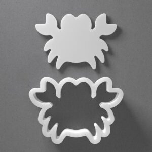 Black Crab Cookie Cutter Mini To Large cookie Animal Shape Polymer Clay Jewelry And Earring Cutter Tool Mirrored Pair Set For Ocean Theme Baking Crafting DIY Accessories And Creative P