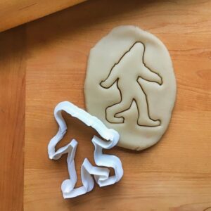 Sasquatch/Bigfoot Cookie Cutter Cookie - Suitable Size - Choose Standard or Dishwasher Safe - Made in India - Bigfoot Shaped Mold for Baking, Fun Parties, Outdoor Events, DIY Crafts &