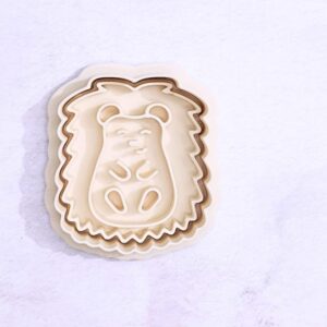 Hedgehog Cookie Cutter Set for Animal Theme Baking Cute Forest Shape Biscuit Pastry Fondant Sugar Paste Cutters for Kids Birthday Party Homemade Cookies and Cake Decoration Kitchen