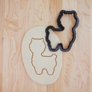 Llama Cookie Fondant Clay Cutter India Cookie Mold for Shaping Cute Animal Themed Cookies Cakes Cupcakes DIY Baking Party Decorations and Craft Projects for Birthdays and Celebrations