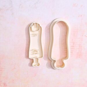 Finger Cookie Cutter Set for Halloween and Anatomy Theme Baking Finger Shape Biscuit Pastry Fondant Sugar Paste Cutters for Spooky Party Treats Homemade Cookies and Cake Decoration