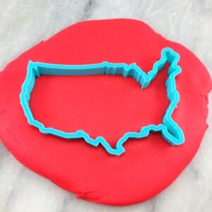 Black India Cookie Cutter Outline Sharp Edges Cookie Map Shape National Geography Party Celebration Baking Tool for Cookies Fondant Sandwich Cheese Kids Crafts Decorations