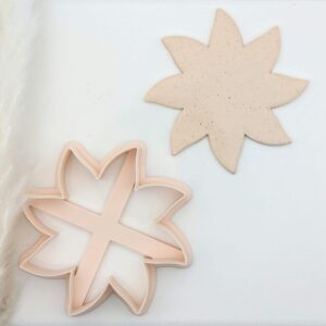 Spring Flower Cookie Cutter for Floral Themed Baking and Clay Crafts Large Bloom Shape Polymer Clay Cutter for Fondant Cookies Handmade Garden Decor Spring Holiday Art and Craft