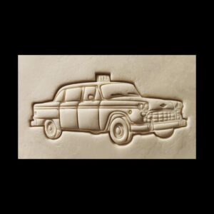 Black New York City Taxi Classic Car Cookie Cutter Cookie India Iconic Yellow Taxi Shape Baking Tool for Urban Themed Parties Souvenirs and City Celebration Cookie Making Supplies