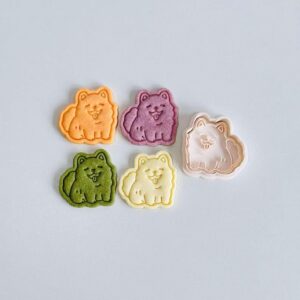 Black Cute Dog Cookie Cutter cookie Adorable Puppy Biscuit Fondant Mold for Pet Lover Baking Decorated Cookies Dog Treats Clay Craft DIY Party Use
