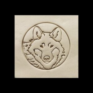 Wolf Black Cookie Cookie Cutter for Animal Themed Baking Wild Forest Wolf Shaped Cookies Perfect for Kids Parties Camping Treats Halloween Desserts and Nature Inspired Events