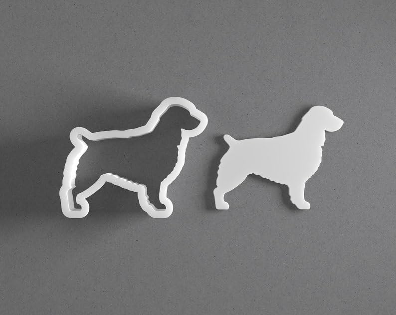 Black Boykin Spaniel Cookie Cutter Mini to Large Dog Breed Shape for Polymer Clay Jewelry Earring Making Mirrored Pair Set cookie Craft Tool India