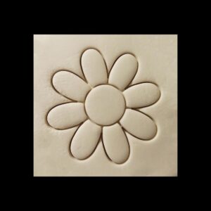 Black Daisy Flower Cookie Cutter Cookie India Spring Summer Biscuit Cutter for Floral Theme Baking Garden Party Treats Sunshine Cookies Wedding Shower Snacks and Seasonal Craft