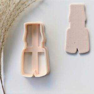 Dutch Shorts Cookie Cutter with Suspenders Clay Cutter for Polymer Clay Projects Large Fondant Cutter for Baking Party Decorations DIY Edible Crafts and Costume Theme Cookie Design Tool