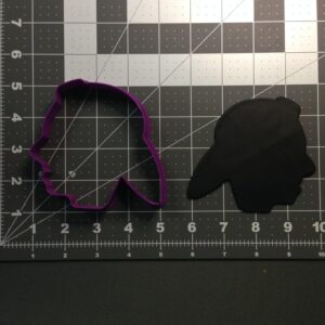 Black Native American Cookie Cutter Cookie Tribal Face Shape for Baking Cultural Cookies Educational Crafts School Projects Heritage Day Events Cake Decorating Party Favors Kitchen Use