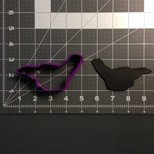 Black Recline Chair Cookie Cutter for Fondant Biscuits Sandwiches Edible Cake Decorations Baking Tools Reclining Sofa Seat Theme Party Supplies Cookie Shape Cutter