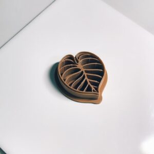 Anthurium Polymer Clay Earring Cutter India Cookie Hand Clay Cutter Mold Tool for Jewelry Making Biscuit Fondant Cutter DIY Crafts Tropical Flower Accessories