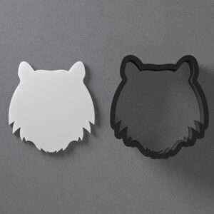 Tiger Head Face Animal Polymer Clay Cutter with Sharp Tapered Edge for Earring Making Jewelry Tool Mini Studs Pendant Set and Cookie Cutter Versatile Crafting Tool for Detailed Clay