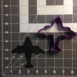 Black Airplane Cookie Cutter Cookie Aircraft Shape Mold for Baking Biscuits Clay Crafts India Made Tool for Travel Theme Parties Kids DIY Activities Aviation Projects and Holiday