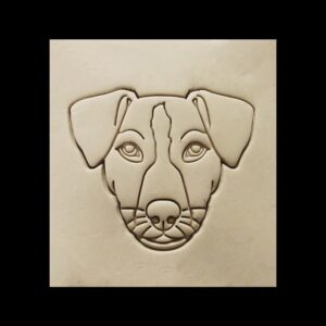 Jack Russell Terrier Dog Shape Black Cookie Cookie Cutter for Dog Treats Biscuit Making Pet Birthday Celebration Baking Tool Animal Lover Gift Puppy Party Snack DIY Homemade Pet Food