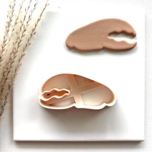 Lobster Claw Cookie Cutter for Ocean Theme Crafts and Baking Polymer Clay Cutter for Sea Animal Jewelry Making Large Fondant Cutter for Coastal Party Decorations and Beach Clay Art