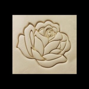 Rose Flower Shape Black Cookie Cookie Cutter for Spring Summer Baking Floral Garden Theme Biscuit Making Tool for Wedding Birthday Party Dessert Decoration Floral Treats Flower Lover