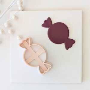 Peppermint Sugar Cookie Cutter for Christmas Baking and Crafting Polymer Clay Cutter for Holiday Peppermint Clay Earrings Fondant Cookies Party Favors Ornaments and Festive Decorations