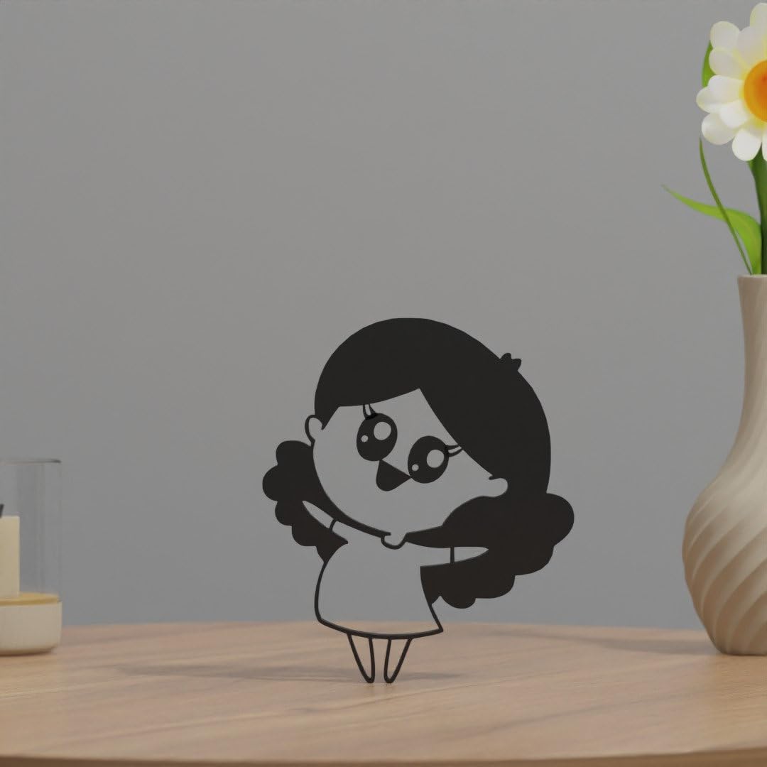 Charming Anime Character Tabletop Decor | Stylish Wall Art for Home | Perfect Gift for Cute Girl Fans to Brighten Up Their Living Space - Image 4