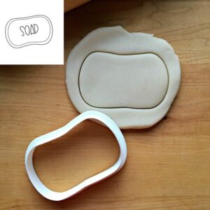 Cookie Bar of Soap Cookie Cutter Multi Size Made in India for Spa Theme Party Bathroom Decor Treats Baking Durable Reusable Cookie for Cookies Fondant Sandwiches Crafting and Gift