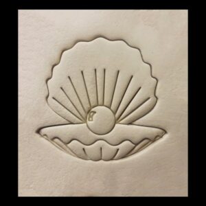 Pearl in Shell Sea Shell Cookie Cutter Cookie Ocean Theme Biscuit Fondant Decorating Tool for Beach Party Treats Summer Baking Crafts Underwater Celebration Cake Toppers and Gifts