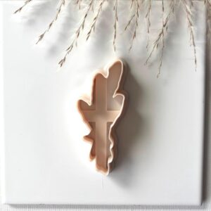Lavender Cookie Cutter Trendy Floral Clay Cutter Large Cookie Polymer Clay Cutter for Botanical Clay Projects Fondant Baking Decoration and DIY Flower Themed Craft Accessories