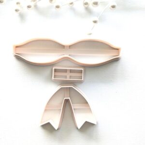 Bow Clay Cutter Cookie Large Bow Shape Polymer Clay Tool for Cakes Cupcakes Ornaments Barrettes Jewelry Crafts Baking Decoration Hair Clip DIY Projects and Handmade Accessories