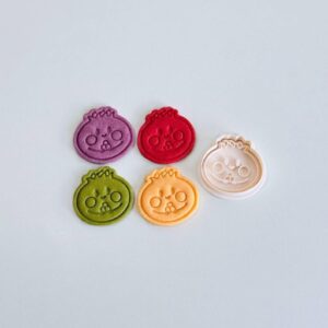 Black Pomegranate Cookie Cutter cookie Fruit Cookie Cutter Stamp Set Cute Pomegranate Fondant Molds for Cookies Pastries Cupcakes Biscuits Dessert Baking Tool for Healthy Fruit-Themed