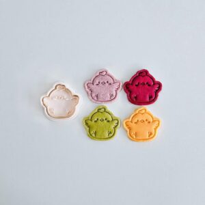 Black Chick Cookie Cutter Easter Baby Chick Cookie Cutter Stamp Set India cookie Animal Fondant Molds Black Chick Shaped Baking Cutter Tools for Homemade Cookies and Cakes**