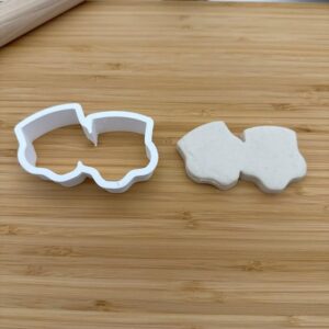 Comedy and Tragedy Theater Masks Shape Polymer Clay Cutter Cookie Fondant Biscuit Cutter Sharp Tapered Edge Tool for Earrings Jewelry Making Drama Theme Cupcake Decoration Baking Craft