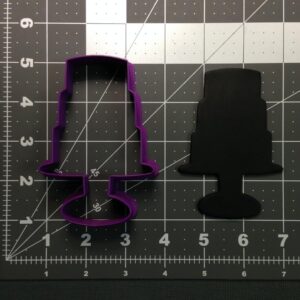 Black Cookie Cake with Stand 100 Cookie Cutter for Baking Cookies Fondant Biscuits Sandwiches Pancakes Cupcake Toppers Birthday Party Decorations Celebration Cakes Crafts and DIY