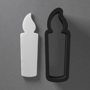 Birthday Party Candle Polymer Clay Cutter Cookie With Sharp Tapered Edge Earring Jewelry Tool For Mini Studs Pendant Set Crafting Mold Cookie Cutter For Clay Art AccessoriesThis