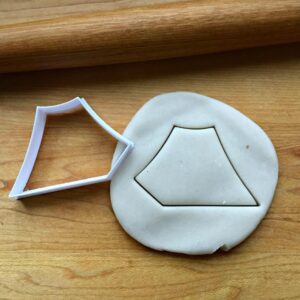 Tent Cookie Cookie Cutter for Camping, Outdoor Parties, and Adventure Themes, Made in India, Suitable Size for Customizable Tent-Shaped Cookies and Desserts