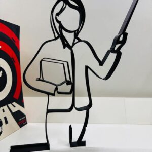 Personalized Line Art Teacher Gifts | Home & Office Decor | Ideal Teacher Appreciation Gift