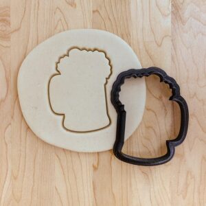 Beer Mug Outline Cookie Fondant Clay Cutter India Cookie Mold for Shaping Fun Beverage-Themed Cookies Decorations Ideal for Baking Crafts Party Treats Oktoberfest and Celebration