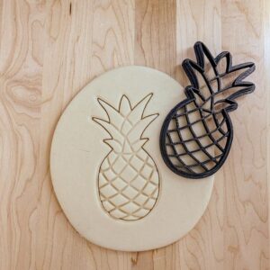 Pineapple Detailed Cookie Cutter, Fondant Cutter, Clay Cutter - India Cookie for Baking, Crafting, and Decorative Projects