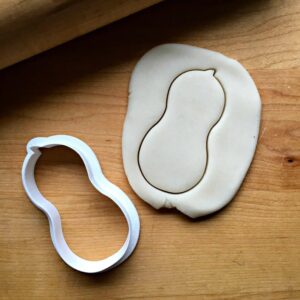 Little Peanut Cookie Cutter Cookie - Suitable Size - Choose Standard or Dishwasher Safe - Made in India - Cute Peanut Shaped Mold for Baking, Baby Showers, Snacks, Party Favors & DIY