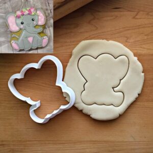 Baby Elephant Cookie Cutter Suitable Size, Choose Standard or Dishwasher Safe Made in India, Cookie Material