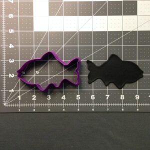 Fish 102 Cookie Cutter for Baking Shortbread Biscuits Fondant Clay Crafts Cake Decorating Ocean Theme Party Supplies DIY Aquarium Projects Kids Baking Activities and Handmade Gift Ideas