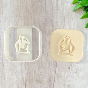 Egyptian Hieroglyph Cookie Cutter for Shortbread Cookies Pastry Fondant Sugar Paste Dough Homemade Cake Decoration Ancient Egypt Theme Baking Tool for School Projects Crafts