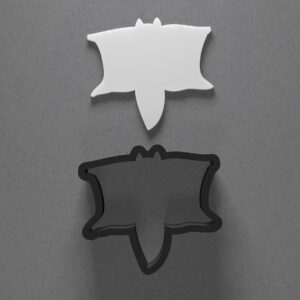 Flying Squirrel Cookie Polymer Clay Cutter with Sharp Tapered Edge for Jewelry Making Mini Studs Pendant Set and Cookie Cutter Versatile Craft Tool for Detailed Animal-Themed Clay
